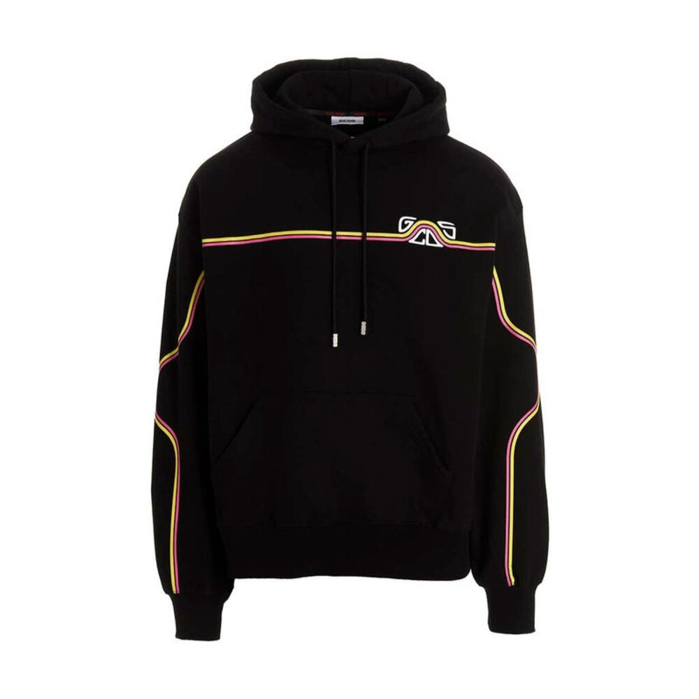 GCDS Black Cotton Men's Sweatshirt
